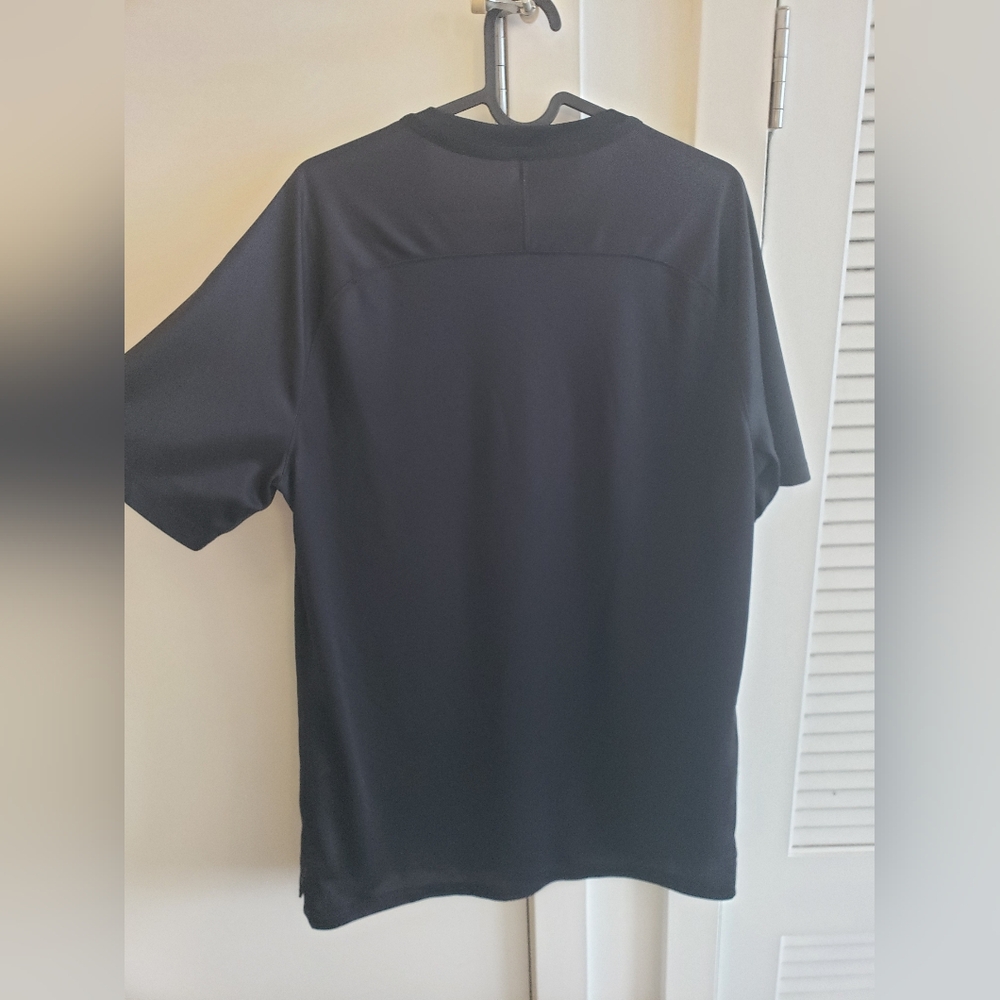 Nike Portugal Ronaldo Black Futbol Soccer Jersey Retro Rare Large - Picture 4 of 6